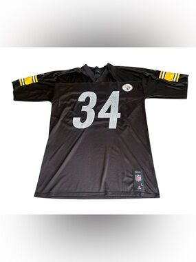 Reebok Men Pittsburgh Steelers Rashard Mendenhall Home Jersey Sz Large